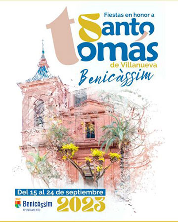 Fiestas en honor a Santo Tomás de Villanueva 2023 de Benicàssim
