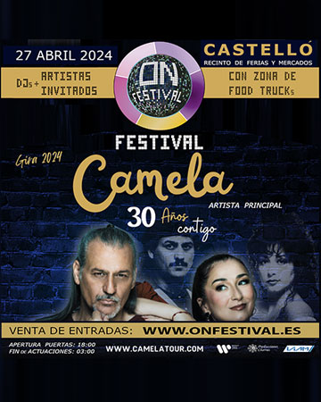 Camela: 30 años contigo en el LIVE MUSIC TOUR