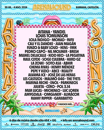 Arenal Sound 2024: Nuevas confirmaciones