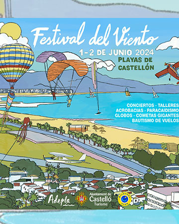Festival del Viento 2024 en las Playas de Castellón