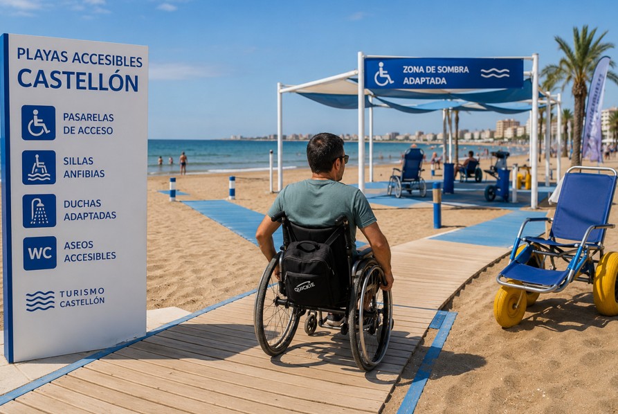 Turismo Castellón apuesta por unas playas más accesibles e inclusivas este verano