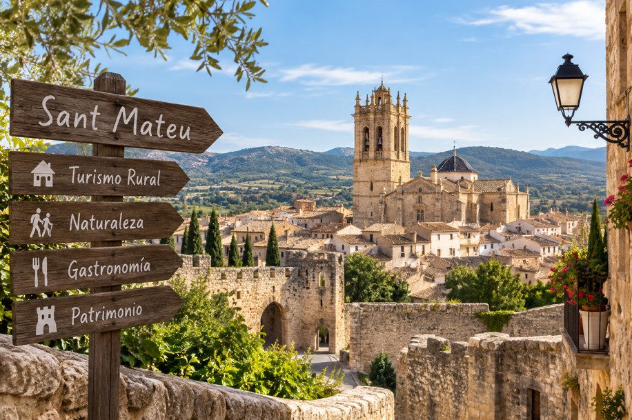 Sant Mateu gana protagonismo como destino de turismo rural en el interior de Castellón